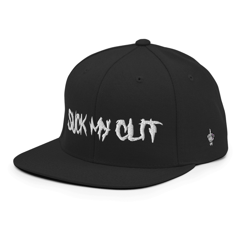 Qveens Suck My Clit Snapback Cap