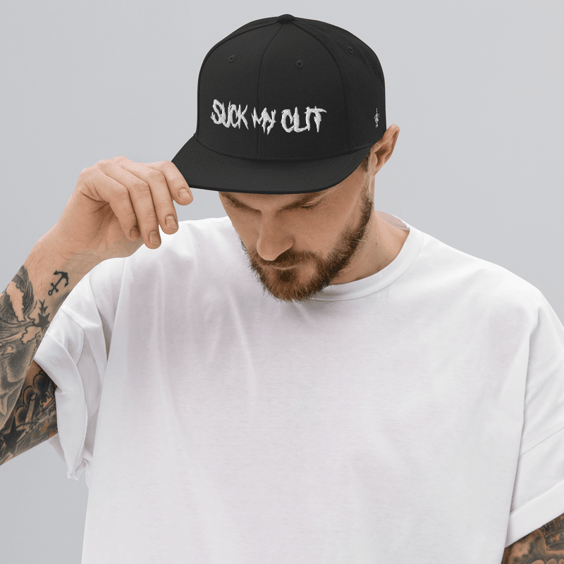 Qveens Suck My Clit Snapback Cap