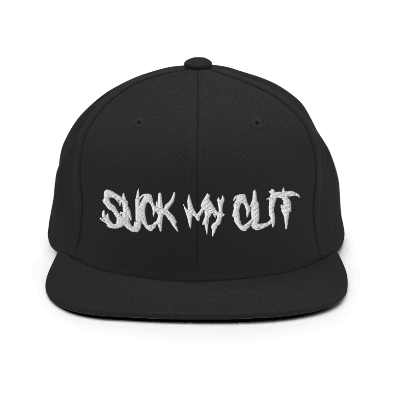 Qveens Suck My Clit Snapback Cap