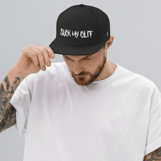 Qveens Suck My Clit Snapback Cap